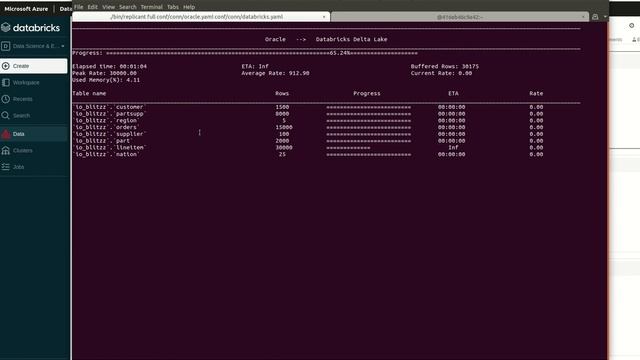 Oracle to Databricks using Arcion with Azure as stage смотреть онлайн