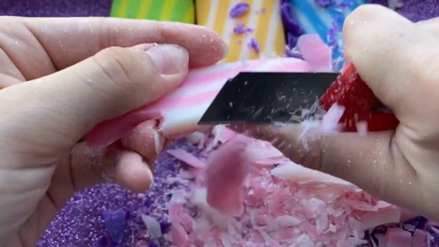 ASMR | SOAP CUTTING | РЕЗКА ОБМЫЛКОВ DURU смотреть онлайн