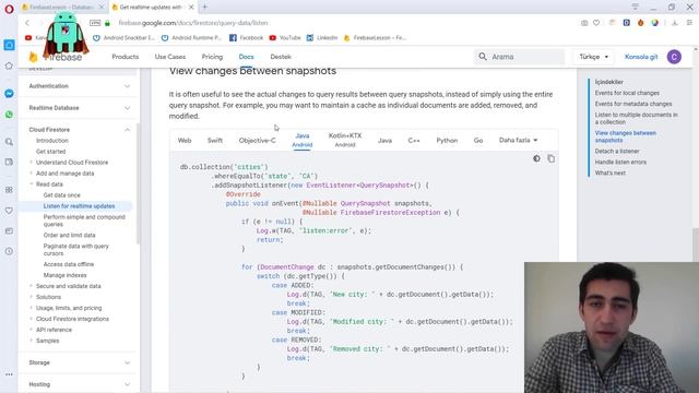 Firebase Serisi(CloudFirestore) - Gerçek Zamanlı Verileri Dinleme #3 смотреть онлайн
