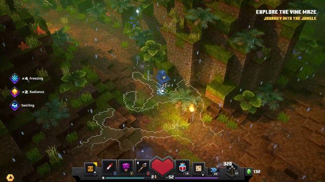 Trải Nghiệm Bản DLC Đầu Tiên Jungle Awakens - Minecraft Dungeons - Tập 11 смотреть онлайн