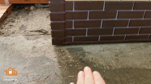 Фасадные панели Грандлайн Клинкерный кирпич премиум Горчичный. Обзор готового объекта. 100 Домов