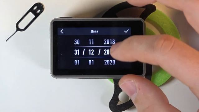 Как поменять дату и время на камере DJI Osmo Action смотреть онлайн