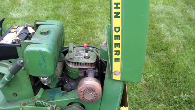 John Deere 110 round fender смотреть онлайн