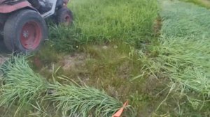 Самодельная косилка (переделанная) для КМЗ 012ч