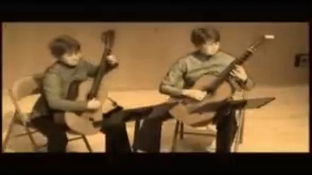 Duo Miric performs E.Granados' Danza Espanola No.2 смотреть онлайн