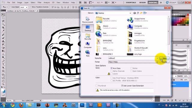 How to make an invisible icon | Photoshop cs5 смотреть онлайн