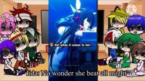 Mha react to new number 1 hero as Columbina from Genshin Impact