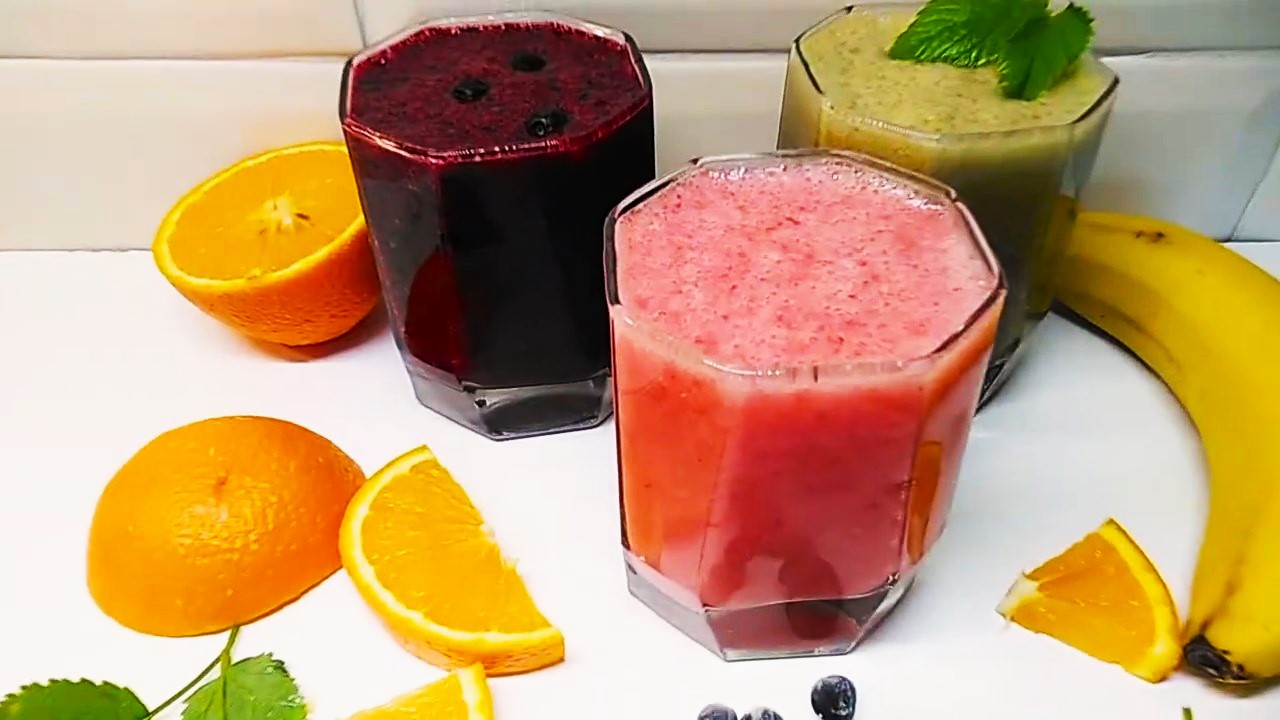 ТРИ Смузи с Бананом за 20 минут смотреть онлайн