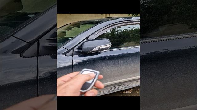 Работа блока автоматического складывания зеркал с алика.