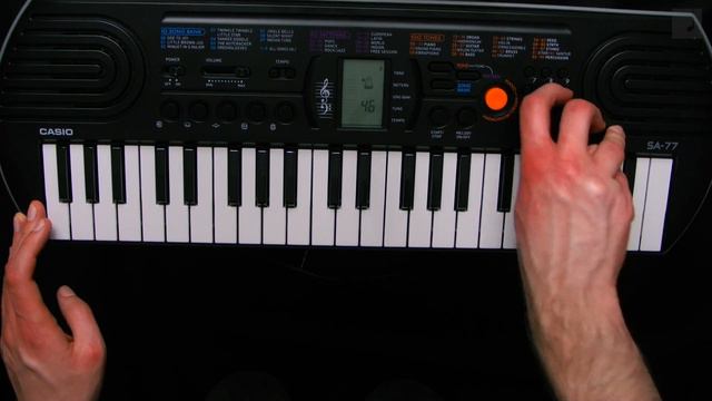 CASIO SA 77 смотреть онлайн
