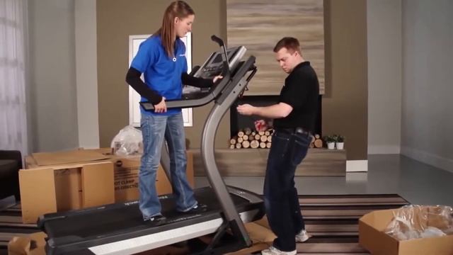Сборка беговой дорожки NordicTrack Incline Trainer X9i смотреть онлайн