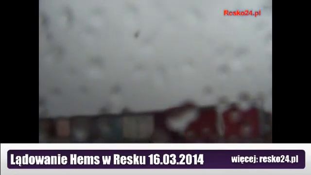 Lądowanie Lotniczego Pogotowia Ratunkowego w Resku смотреть онлайн