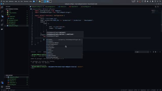 Webpack + React + TypeScript... From Scratch. смотреть онлайн