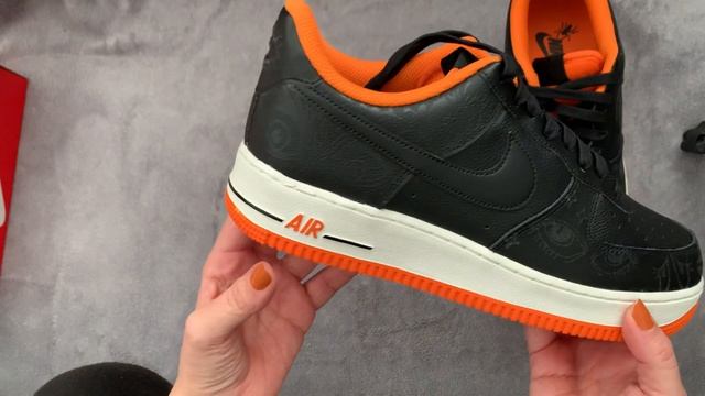 КРОССОВКИ ДЛЯ ХЭЛЛОУИНА. Nike Dunk Low PRM Halloween & Nike Air Force 1 Low '07 PRM Halloween