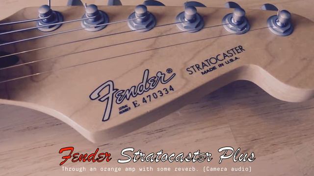 Fender American USA Stratocaster Plus : 1988 смотреть онлайн