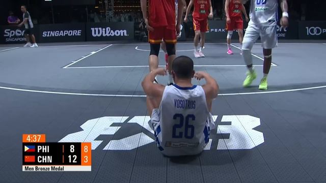 Philippines v China | Men Bronze Medal Match | Full Game | FIBA 3x3 Asia Cup 2022 смотреть онлайн