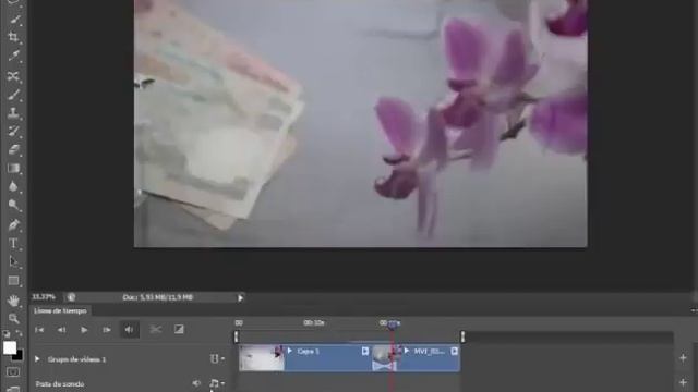 Edicion de video con Photoshop. Tutorial en español смотреть онлайн