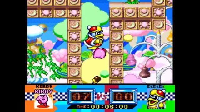 Прохождение Kirby Super Star (SNES) #5 - Гонка гурманов. смотреть онлайн