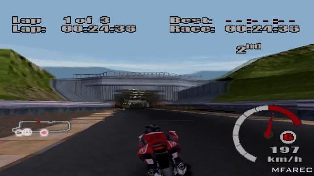 Ducati World Racing Challenge Gameplay Quick Race (PSX,PS) смотреть онлайн