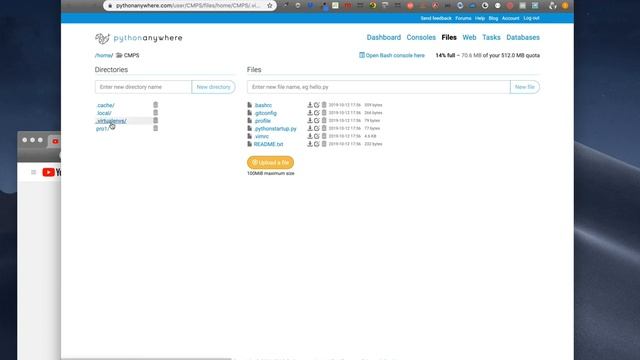 3-تشغيل التطبيق و تضبيط بئية عمل pythonanywhere смотреть онлайн