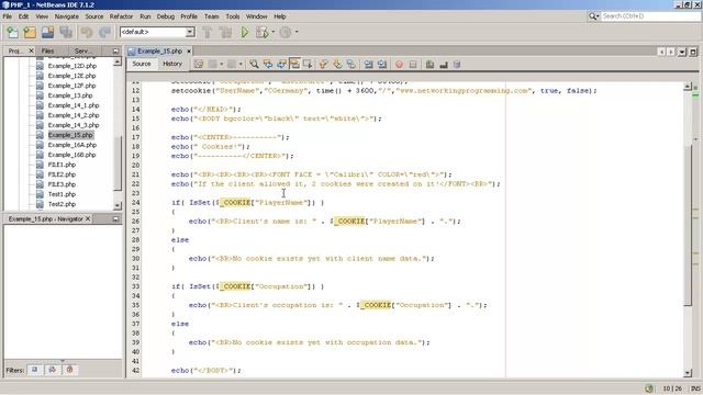 PHP - Cookies смотреть онлайн