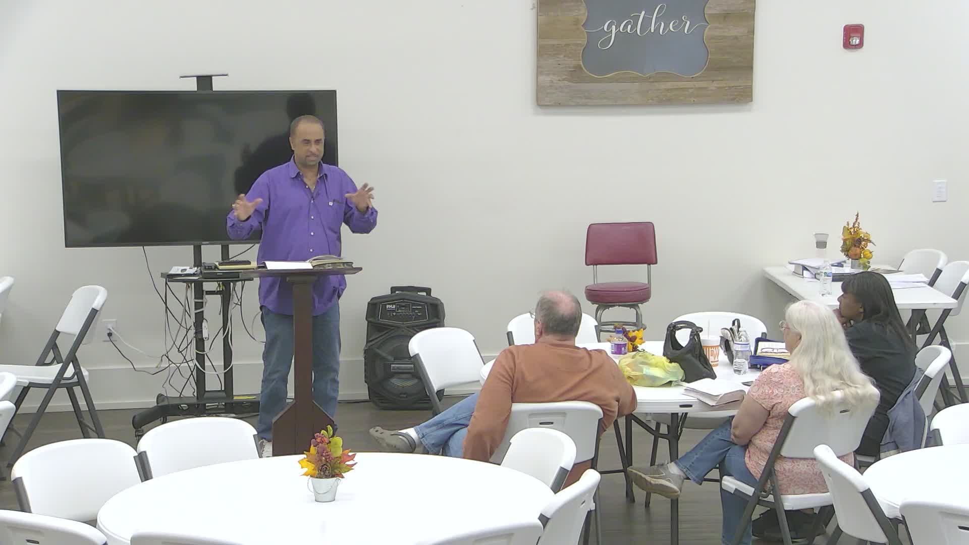 10-17-2021 - Sunday Evening Bible Study смотреть онлайн