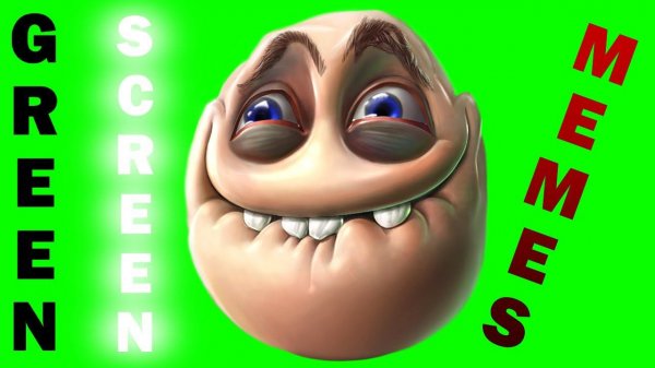 ТОП МЕМЫ на зеленом фоне ФУТАЖИ green screen memes fun rage faces chroma key для видеомонтажа