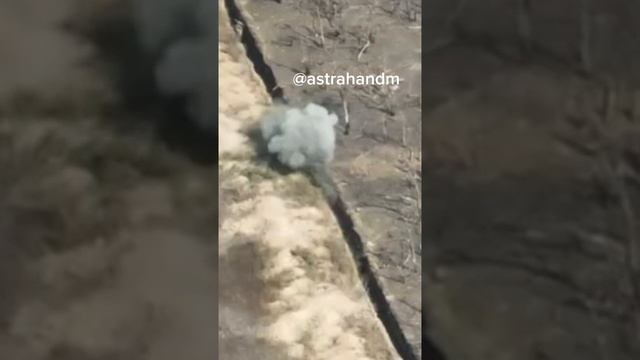 Поражение позиции ВСУ в районе н.п Вербовое. смотреть онлайн