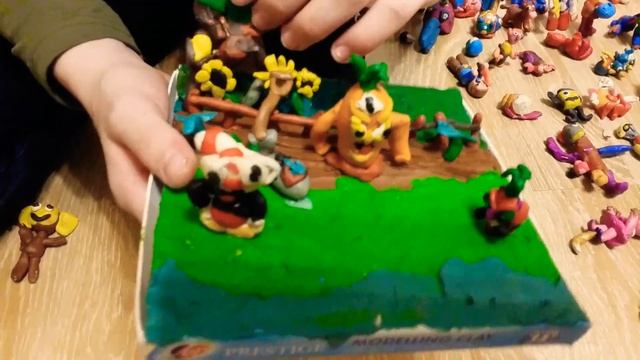 Обзор на 2000 фигурок из пластилина ,две тысячи пластилиновых фигурок!11 смотреть онлайн