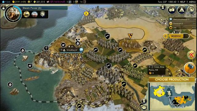 Let's Play Civilization V: For mother Russia (Deity difficulty); Part 4 смотреть онлайн