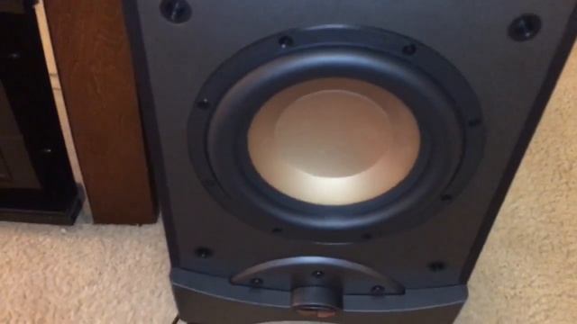 KLIPSCH RW-8 SUBWOOFER BASS TEST MAX EXCURSION SMALL BUT MIGHTY PART 1 смотреть онлайн