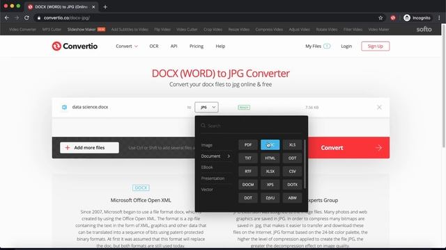 Convertio Tutorial - How to Convert any file type to any format смотреть онлайн