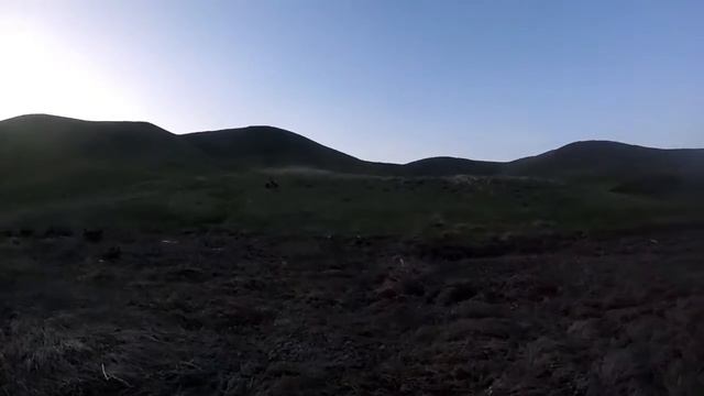 Закат. Уральские горы.Апрель. Оренбургская область смотреть онлайн