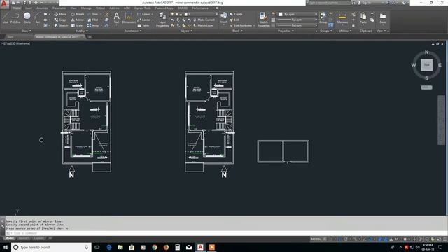 How to Use Mirror Command | Autocad 2017 | Urdu смотреть онлайн