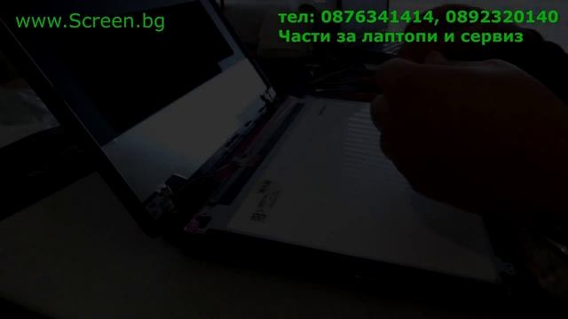 Ремонт на Acer Aspire E5-572G - Смяна на дисплей в сервиза на Screen.bg смотреть онлайн