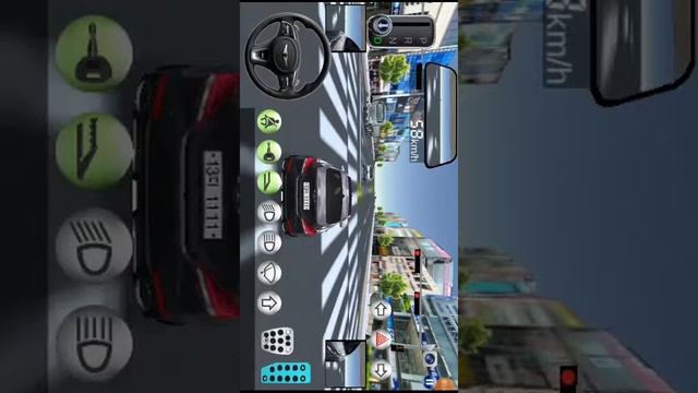 Езда по городу в 3D класс вождения