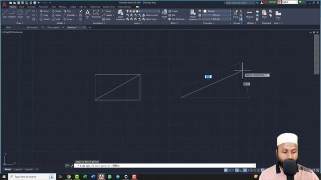 AutoCAD Bangla Tutorial 17: Polar Tracking and Ortho Mode смотреть онлайн