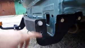 Как установить фаркоп на Кио Рио. 3.