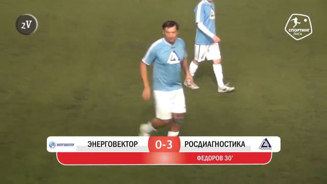 Спортинг-лига I Энерговектор - Росдиагностика 0-5 смотреть онлайн