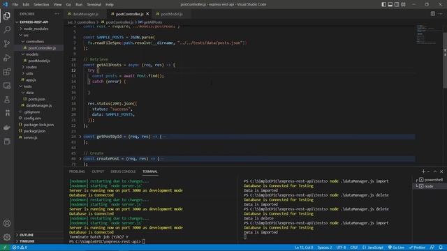 Express JS Complete Course #17 - Reading all the documents смотреть онлайн