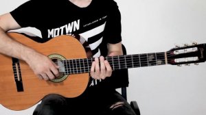 Упражнение для гитары "Паук". Разминка пальцев для гитариста