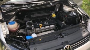 Поло седан - чистил радиатор и увлекся)))