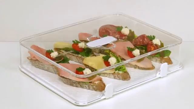 Контейнер для холодильника PURITY 22x28 Cm, для колбасы