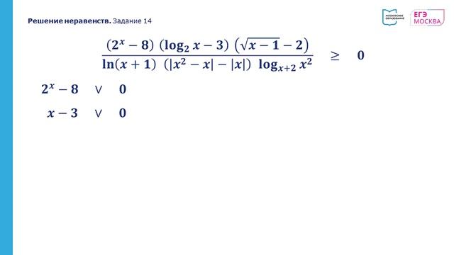 Задание 14 ЕГЭ смотреть онлайн