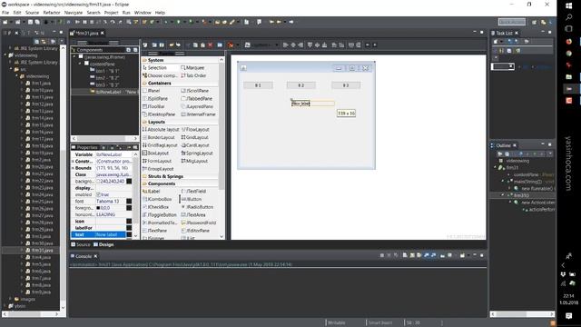 Java Swing - 36 - Multiple ActionListener смотреть онлайн