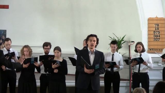 Г.В.Свиридов "Зорю бьют". Камерный хор "Urbi et Orbi", дирижёр - Олег Слугин, бас - Юрий Заряднов смотреть онлайн