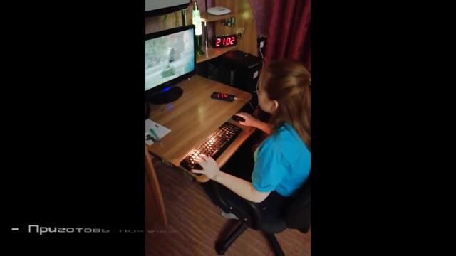 ДЕВУШКА ГЕЙМЕР!!!ШОК!!СМОТРЕТЬ ВСЕМ!!! смотреть онлайн
