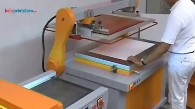 SEMI-AUTOMATIC SCREEN PRINTING MACHINES смотреть онлайн