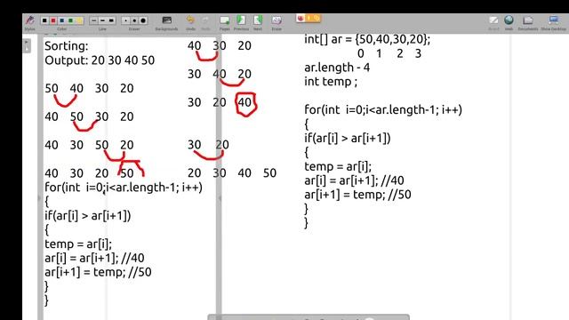 Java in Tamil - Bubble Sort in Detail for Beginners - Muthuramalingam - Payilagam смотреть онлайн