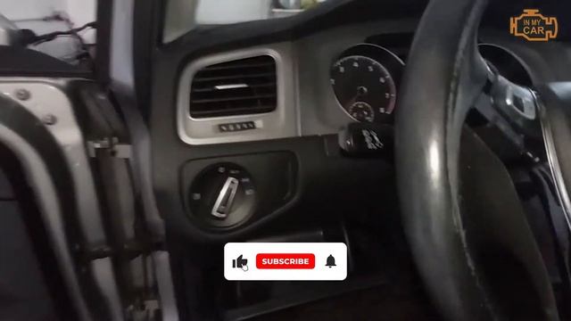 VOLKSWAGEN GOLF VII 7 [2012- 2020] Where to find the diagnostic port OBD2, fuses box and battery? смотреть онлайн